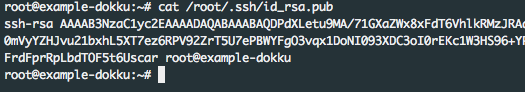 Key fingerprint